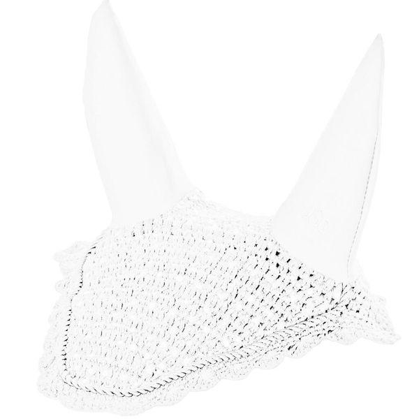 Krótki kapelusz dla koni USG Glamorous. Białe kapelusze USG, bez wzorów, sportowe. Za 159,50 zł.