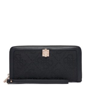 Portfel Guess. Czarne portfele Guess, z aplikacjami. Za 294,99 zł.