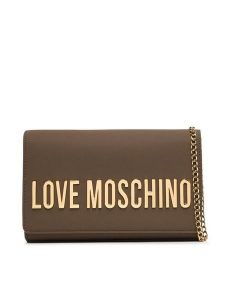 LOVE MOSCHINO Torebka JC4103PP1OKD0203 Brązowy. Brązowe torebki klasyczne LOVE MOSCHINO, bez wzorów, ze skóry, bez dodatków. Za 699,99 zł.