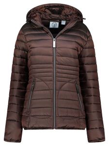 Geographical Norway Kurtka pikowana "Breezi" w kolorze brązowym rozmiar: XXL. Brązowe kurtki Geographical Norway, xxl, bez wzorów, bez kaptura. Za 192,33 zł.