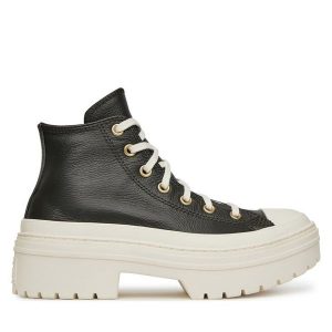 Trampki Converse. Czarne trampki Converse, bez wzorów, bez zapięcia. Za 299,99 zł.