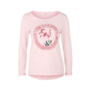 S.Oliver T-Shirt Damski Xs Różowy. T-shirty marki s.Oliver. W wyprzedaży za 80,00 zł.