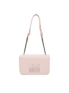 LOVE MOSCHINO Torebka JC4254PP0MKD0601 Różowy. Czerwone torebki klasyczne LOVE MOSCHINO, bez wzorów, ze skóry, bez dodatków. Za 569,99 zł.