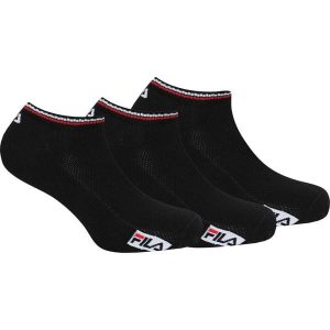 Fila 3-pack niewidoczne skarpetki bambusowe czarne 39-42. Czarne skarpetki Fila, bez wzorów. Za 136,99 zł.