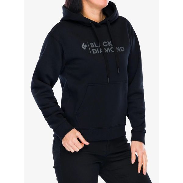 Bluza damska Black Diamond Mini Stacked Pullover Hoody. Czarne bluzy Black Diamond, l, bez wzorów, bez kaptura. Za 308,99 zł.