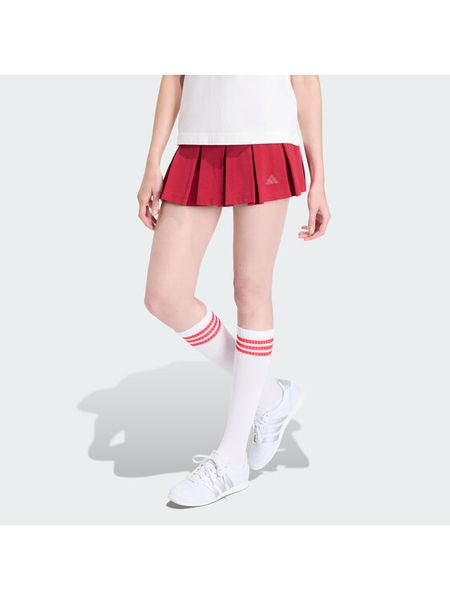 Adidas Spódnica plisowana Seasonal Essentials Colorpop KD3372 Czerwony Loose Fit. Czerwone spódnice ADIDAS, xs, bez wzorów, z bawełny. Za 178,99 zł.