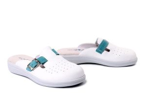 BEFADO DR ORTO 177D 003 biały, klapki profilaktyczne damskie. Białe klapki Befado Dr Orto, bez wzorów, bez obcasa. Za 84,99 zł.