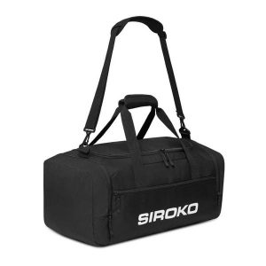 Torba sportowo-podróżna typu duffel 40L Siroko Duffle Bag 40L. Czarne torby podróżne i sportowe SIROKO, bez wzorów, z materiału, na ramię. Za 228,00 zł.