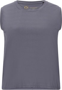 Damski tank top Q Sportswear Laurina. Niebieskie topy ENDURANCE Q, l, bez wzorów, z materiału, klasyczne, bez kołnierzyka, bez ramiączek. Za 150,50 zł.