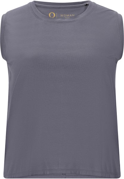 Damski tank top Q Sportswear Laurina. Niebieskie topy ENDURANCE Q, l, bez wzorów, z materiału, klasyczne, bez kołnierzyka, bez ramiączek. Za 150,50 zł.