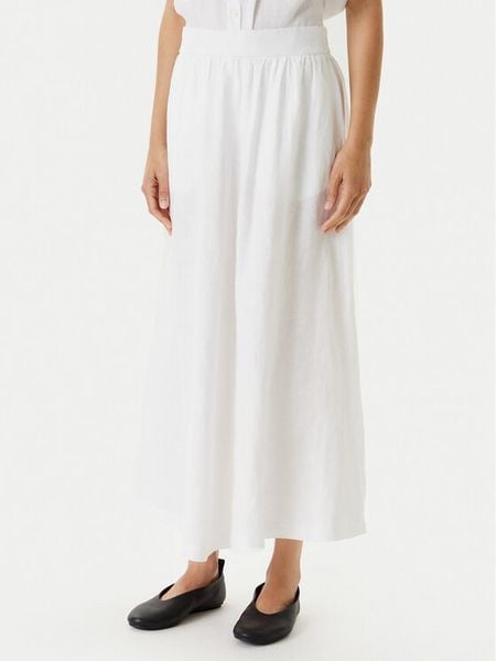 United Colors Of Benetton Spódnica trapezowa 4AGHD004L Écru Regular Fit. Spódnice United Colors of Benetton, l, bez wzorów, ze lnu. Za 339,99 zł.