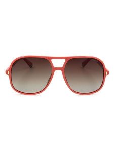 Polaroid Okulary przeciwsłoneczne unisex w kolorze czerwonym rozmiar: 57. Czerwone okulary przeciwsłoneczne Polaroid. Za 144,95 zł.