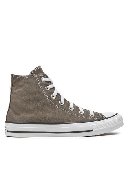 Converse Trampki Chuck Taylor All Star 1J793 W Szary. Szare trampki Converse, bez wzorów, z materiału, bez zapięcia. Za 264,99 zł.