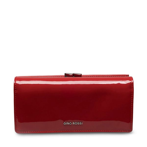 Portfel GINO ROSSI. Czerwone portfele Gino Rossi, bez wzorów. Za 199,99 zł.