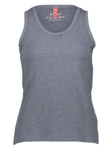 Killtec Top w kolorze niebieskim rozmiar: 44. Niebieskie topy KILLTEC, bez wzorów, z bawełny, bez kołnierzyka, bez ramiączek. Za 43,95 zł.