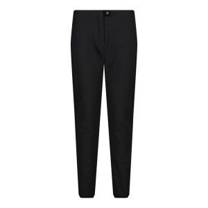 Damskie wąskie spodnie narciarskie softshell CMP. Czarne spodnie sportowe CMP, na zimę, l, bez wzorów, z softshellu, narciarskie. W wyprzedaży za 361,50 zł.