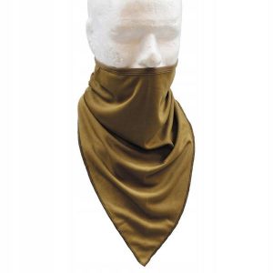 Komin bandana. Brązowe szaliki MFH MAX FUCHS, bez wzorów. Za 20,99 zł.