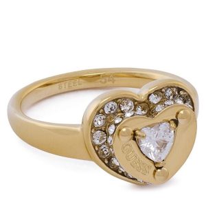 Pierścionek Guess. Żółte pierścionki Guess, złote. Za 199,99 zł.