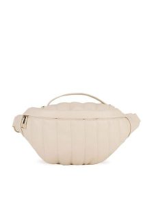 JENNY Nerka JNY-M-021-07 Beżowy. Brązowe torebki klasyczne Jenny, bez wzorów, bez dodatków. Za 119,99 zł.