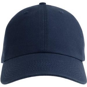 6panelowa Czapka Z Daszkiem Z Bawełny Organicznej Dla Dorosłych Unisex. Niebieskie czapki ATLANTIS, bez wzorów, z bawełny. Za 66,99 zł.
