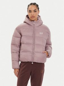 EA7 Emporio Armani Kurtka zimowa 6DTB17 TNGPZ Różowy Regular Fit. Czerwone kurtki EA7 Emporio Armani, na zimę, xl, bez wzorów, z syntetyku, bez kaptura. Za 579,99 zł.