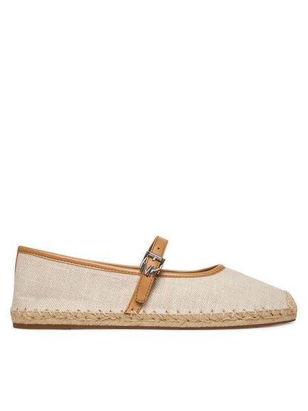 MICHAEL Michael Kors Espadryle Lynn Ballet 40S6LYFP1D Écru. Białe espadryle MICHAEL Michael Kors, bez wzorów, z materiału, bez obcasa. Za 529,99 zł.