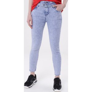 Niebieskie Jeansy Rarely. Jeansy marki Born2be. Za 89,99 zł.