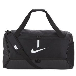 Torba Academy Team Duffle Bag. Czarne torby podróżne i sportowe Nike, bez wzorów. Za 222,99 zł.