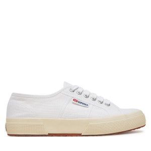 Superga. Białe trampki Superga, bez wzorów, bez zapięcia. Za 219,99 zł.