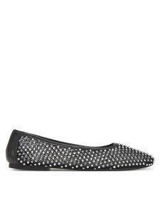 Steve Madden Baleriny Auden SM11003566 Czarny. Czarne balerinki Steve Madden, bez wzorów, z materiału, bez obcasa, bez zapięcia. Za 329,99 zł.