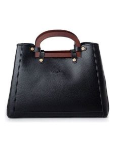 Lucky Bees Torebka w kolorze czarnym - 35 x 25 x 13 cm rozmiar: onesize. Czarne torebki klasyczne Lucky Bees, bez wzorów, z materiału, na ramię, bez dodatków. Za 108,99 zł.