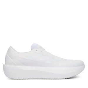 Buty do biegania adidas. Białe buty sportowe ADIDAS, bez wzorów, bez zapięcia, do biegania. Za 439,99 zł.