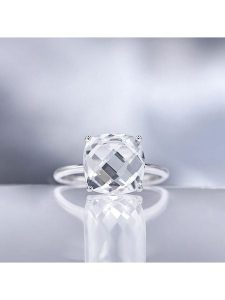 OR ÉCLAT Złoty pierścionek "Amathia" z topazem rozmiar: 52. Szare pierścionki OR ÉCLAT, z topazem, złote. Za 1 174,86 zł.