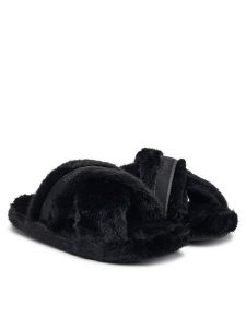 Tommy Hilfiger Kapcie Th Feminine House Shoes FW0FW09615 Czarny. Czarne kapcie TOMMY HILFIGER, bez wzorów. Za 189,99 zł.