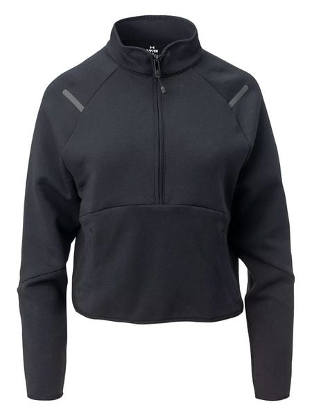 Under Armour Bluza polarowa w kolorze czarnym rozmiar: L. Czarne bluzy Under Armour, l, bez wzorów, z polaru, bez kaptura. Za 231,68 zł.