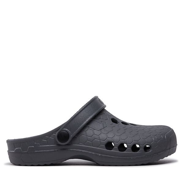 Klapki Dry Walker. Szare klapki Dry Walker, bez wzorów, bez obcasa. Za 79,99 zł.