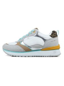 GAP Sneakersy "Wonder Spirit City" w kolorze szaro-białym rozmiar: 37. Białe trampki GAP, bez wzorów, bez zapięcia. Za 148,96 zł.