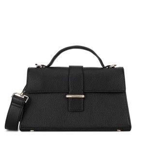 Torebka DeeZee. Czarne torebki klasyczne DeeZee, bez wzorów, bez dodatków. Za 110,99 zł.