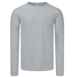 Koszulka Unisex Dla Dorosłych Iconic Heather. Czerwone bluzki FRUIT OF THE LOOM, xl, bez wzorów, sportowe, bez kołnierzyka, bez ramiączek. Za 45,99 zł.
