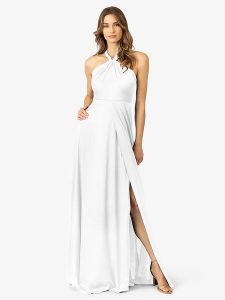 APART Sukienka w kolorze białym rozmiar: 36. Białe sukienki Apart, bez wzorów, bez kołnierzyka, bez ramiączek, maxi. Za 173,99 zł.