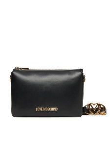 LOVE MOSCHINO Torebka JC4075PP1NLF0000 Czarny. Czarne torebki klasyczne LOVE MOSCHINO, bez wzorów, ze skóry, bez dodatków. Za 649,99 zł.