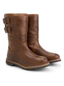 TRAVELIN' Skórzane kozaki "Yukon" w kolorze jasnobrązowym rozmiar: 39. Brązowe botki Travelin', na zimę, bez wzorów, z wełny, bez obcasa, bez zapięcia. Za 722,45 zł.