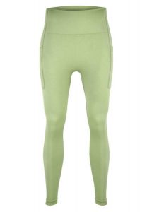 Legginsy fitness damskie Beshaped Lift Me Up z kieszeniami. Szare legginsy BESHAPED, bez wzorów, z dzianiny, z podwyższonym stanem, długie. Za 159,20 zł.
