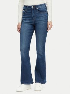Calvin Klein Jeans Jeansy LV047G917G Niebieski Bootcut Fit. Niebieskie jeansy Calvin Klein Jeans, bez wzorów, z bawełny. Za 409,99 zł.