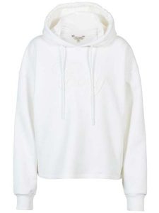 Herrlicher Bluza "Haven" w kolorze białym rozmiar: M. Białe bluzy Herrlicher, m, bez wzorów, z kapturem. Za 197,79 zł.