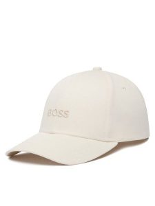 BOSS Czapka z daszkiem Ari 50519889 Beżowy. Brązowe czapki Boss, bez wzorów, z bawełny. Za 136,99 zł.