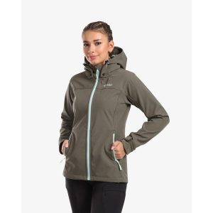Damska kurtka softshell Kilpi RAVIA-W. Czarne kurtki Kilpi, m, bez wzorów, z softshellu, bez kaptura. Za 318,77 zł.