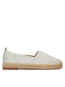 DeeZee Espadryle S289-5 Biały. Białe espadryle DeeZee, bez wzorów, z materiału, bez obcasa. Za 99,99 zł.