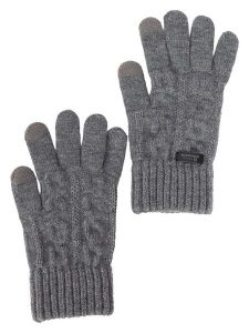 Roadsign Rękawiczki w kolorze szarym rozmiar: onesize. Szare rękawiczki Roadsign, bez wzorów, prążkowane. Za 26,99 zł.