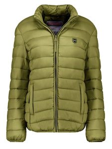 ANAPURNA Kurtka pikowana "Akitalana Basic" w kolorze oliwkowym rozmiar: M. Zielone kurtki ANAPURNA, m, bez wzorów, bez kaptura. Za 117,99 zł.